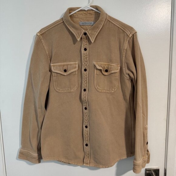 Outerknown Men's Chroma Blanket Shirt - Sand - Picture 1 of 3